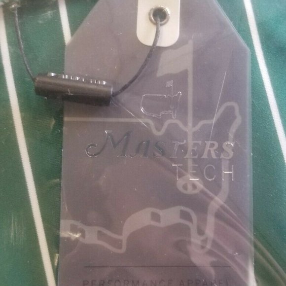 Men MASTERS TECH Augusta Performance Golf Polo NEW - Picture 3 of 4